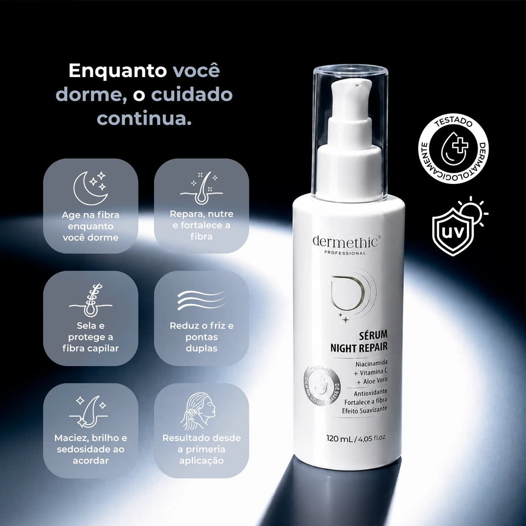 Sérum Capilar Noturno Night Repair